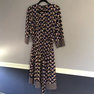 INC concepts 2x vneck belted dress